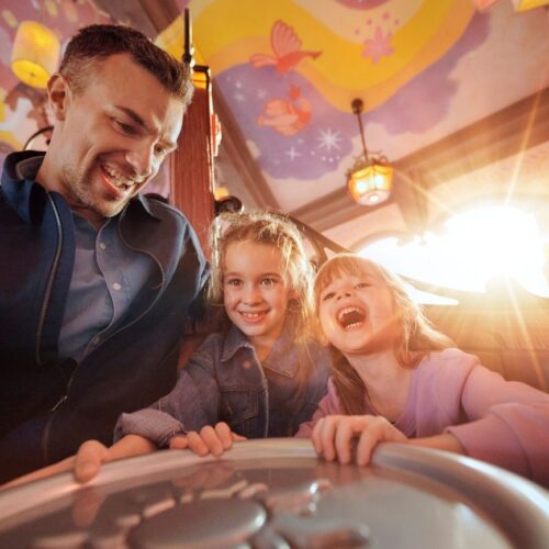 Rapunzel Tangled Spin (2) Gezin in de attractie Rapunzel Tangled Spin