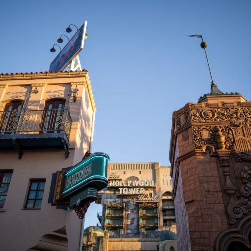The Twilight Zone Tower of Terror Hoge statige gebouwen, waaronder de Tower of Terror