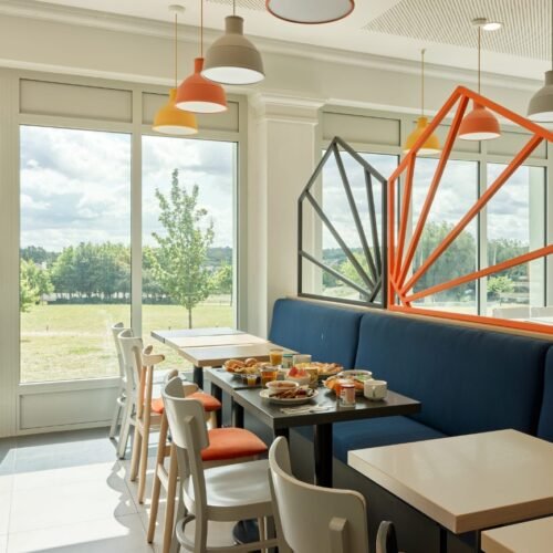 2 Ontbijtzaal hotel B&B