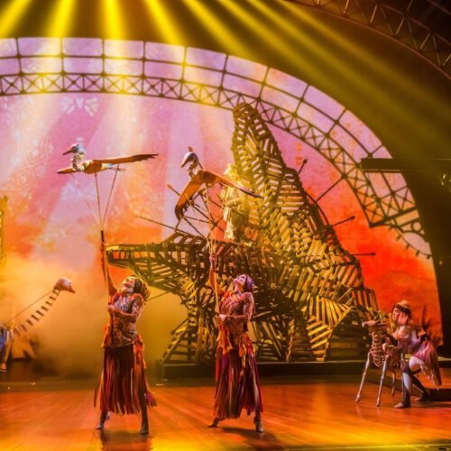 4 Lion king scene in Mickey and the Magician