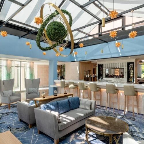 Dream Castle Hotel Sfeervolle bar van het Dream castle hotel nabij Disneyland