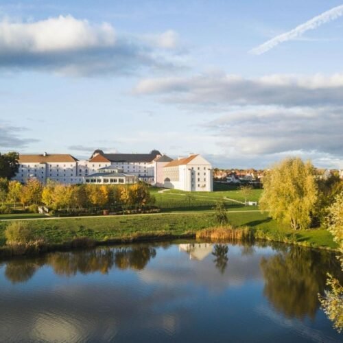 B&B Hotel Buitekant van het Budgethotel B&B